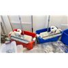 Image 3 : ASSORTED JANITORIAL SUPPLIES; MOP BUCKETS, SQUEEGEES, FLOOR STICKY ROLLERS AND MORE