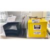 Image 3 : SOS AIR HORN AND VEST WALL MOUNT KITS, ASSORTED OFFICE SUPPLIES AND ULINE TRASH LINERS