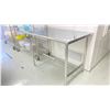 Image 2 : STAINLESS STEEL WORK TABLE APPROX 4 X 2.5 X 3'