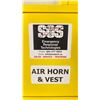 Image 2 : 3 SOS AIR HORN AND VEST SETS