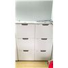 Image 3 : 4 3 DRAWER FILE CABINETS APPROX 1.5X 1.5 X 4'