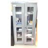 Image 1 : ULINE WINDOW FRONT CABINET APPROX 3 X 6' (CONTENTS NOT INCLUDED)
