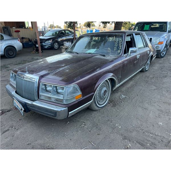 1985 Lincoln Continental