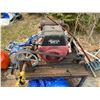 Image 7 : Apache Firewood Processor Model 2100 c/w 20 HP Honda Motor S/N 04-4036, Infeed conveyor, saw, splitt