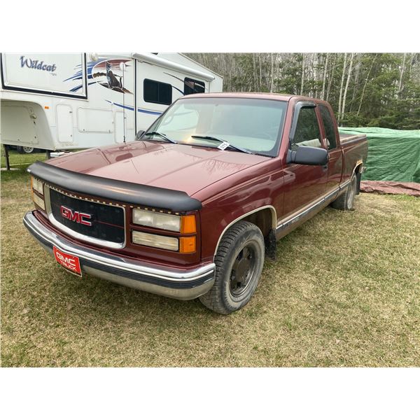 1998 GMC SLE 1500 - 5.7 litre Automatic, Air, Cruise, 211,580 km. S/N. 2GTEC19ROW1509202, running or