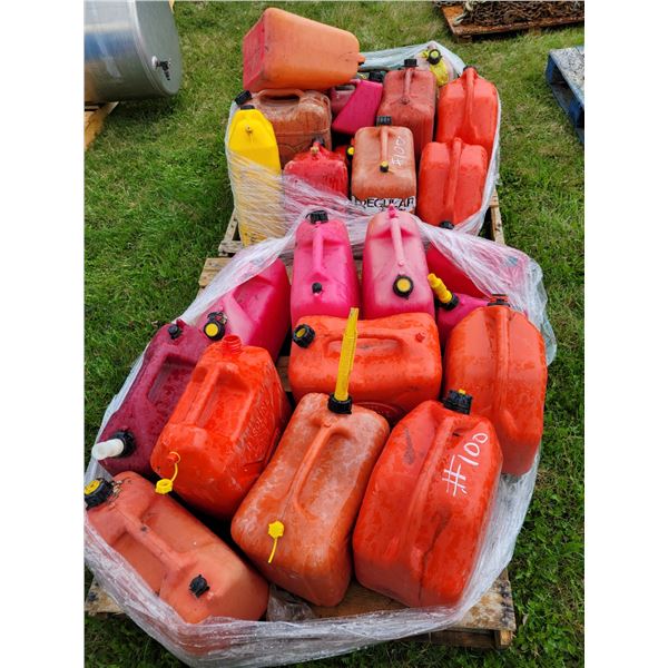Approx. 25- Jerry cans