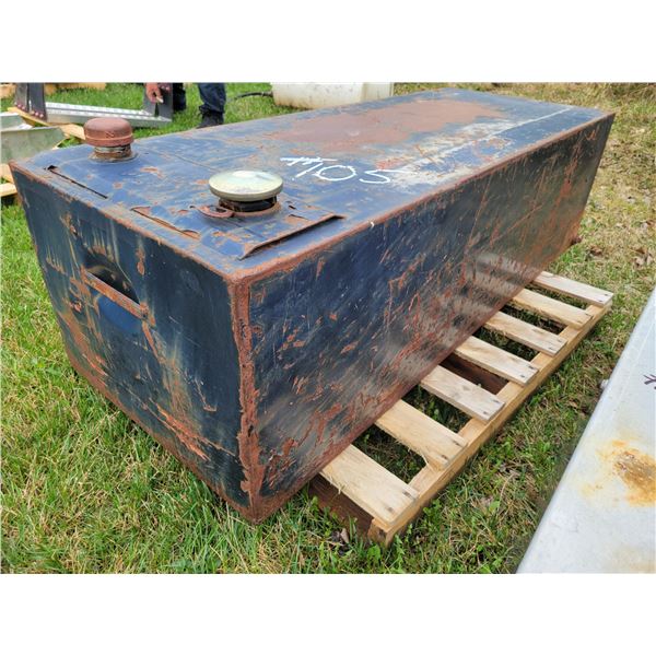 Black fuel tank 62" x 24"