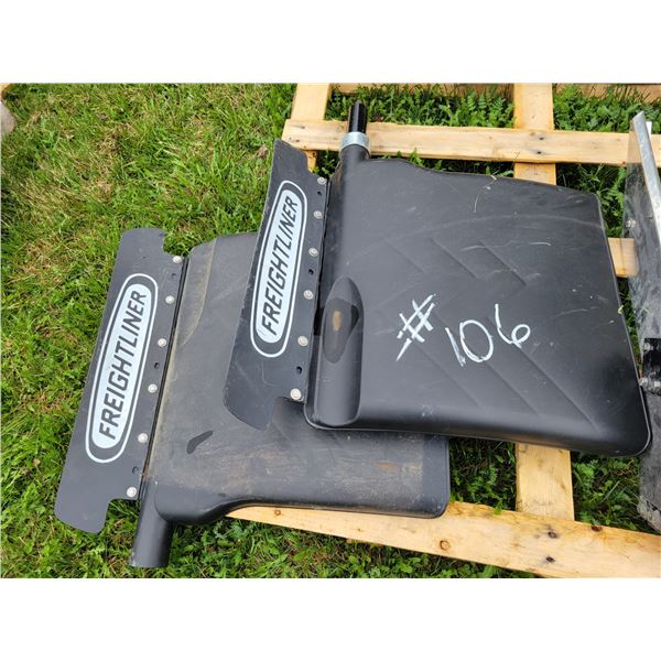2- Freightliner mud flaps