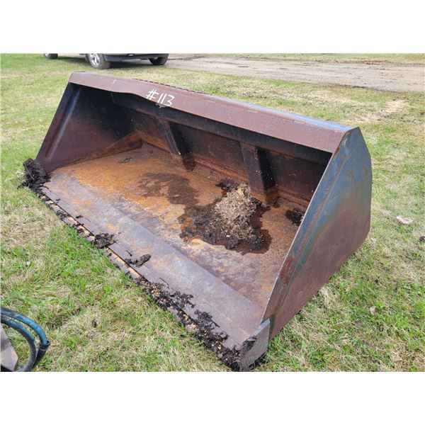 Smooth bucket (for skidsteer)