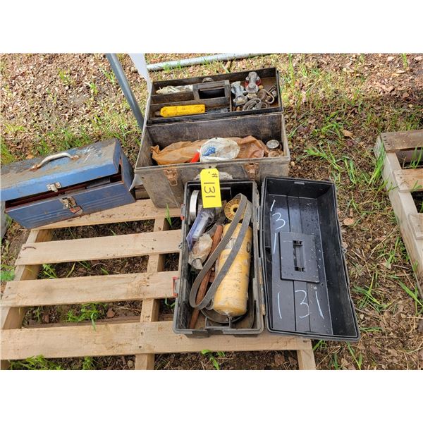 Pallet of air fitting, filters, misc.