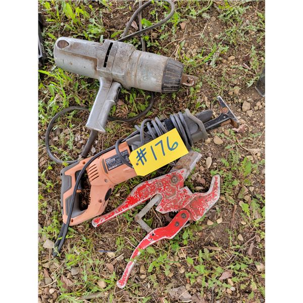 3/4" Impact, Sawzall & red cutter