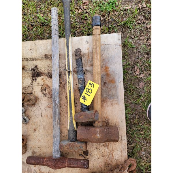 4- Various hammers