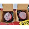Image 1 : 2- Red 12-volt flashers