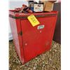Image 1 : Red cabinet c/w contents