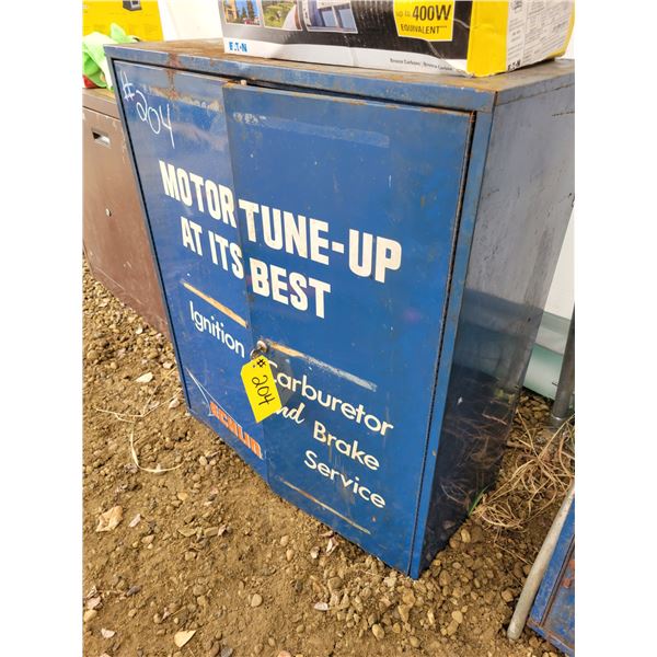 Echlin cabinet c/w all auto access.