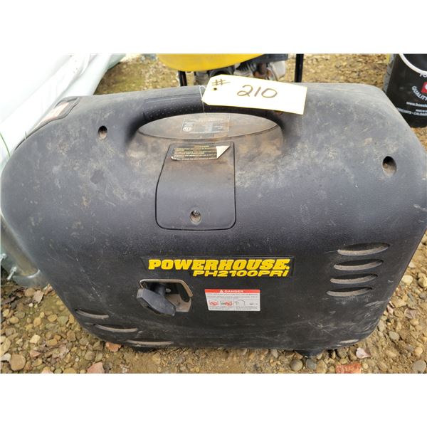 Power house PH 2100 PR1 generator
