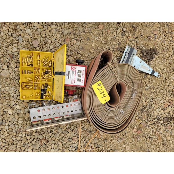 Qty of faucet seats, brass fittings, Fill-Rite meter & drive belt