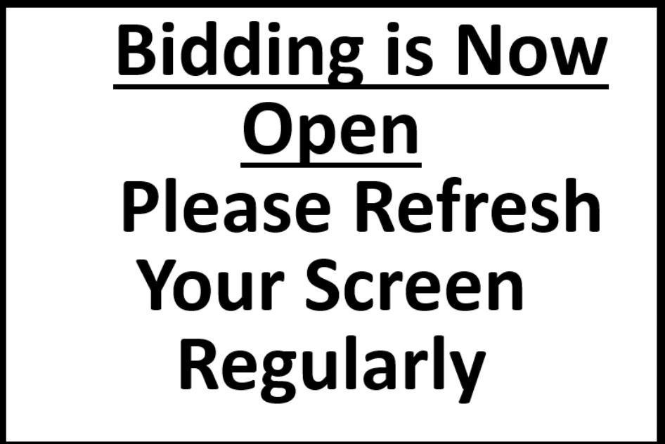 Please Refresh Your Screen Regularly