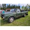 Image 1 : Approx. 1972 GMC, 72" box, green, 6 cyl. Standard, SN. TCS2421511893