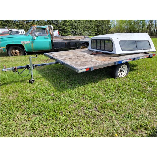 99" x 120" Single axle trailer, no serial # (West Yard)