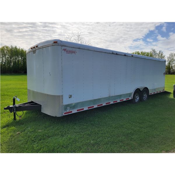 2007 Continental approx. 26 FT Tandem axle enclosed van, fold down door & side door, SN. 5NHUAPB297N