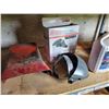 Image 3 : Small propane bottles, face shield, grease guns, oil, double pulley and misc.