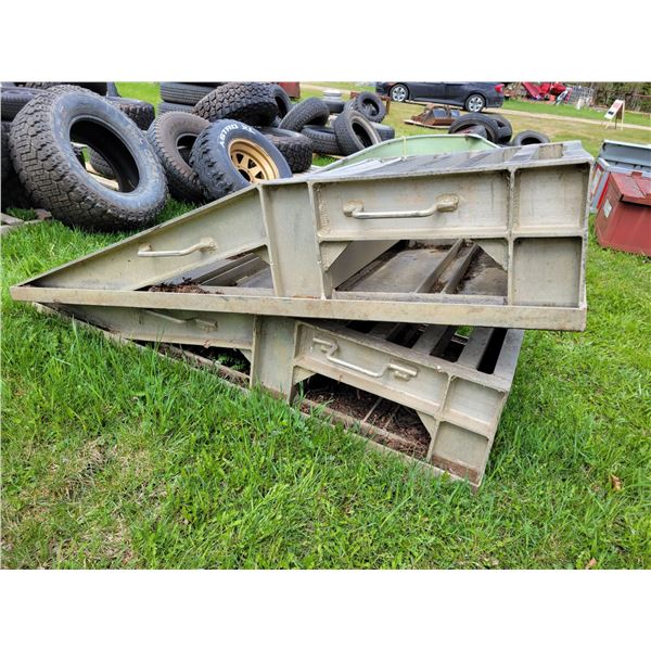 2- Alum. Ramps, 34" x 72"