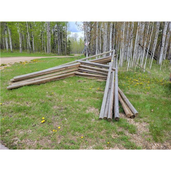 (so much each x 9) 9- 192" x approx. 3 1/2" wood A-Frames