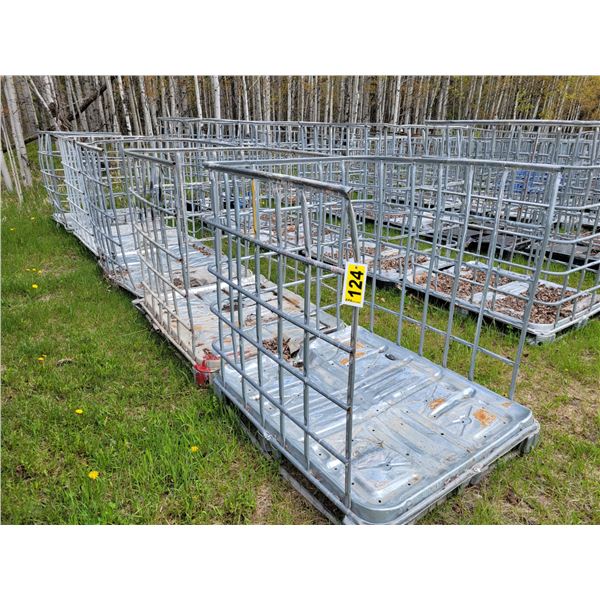 (So much each x5) 5- Tote tank, Balance of tote tanks will be sold towards the end of the sale