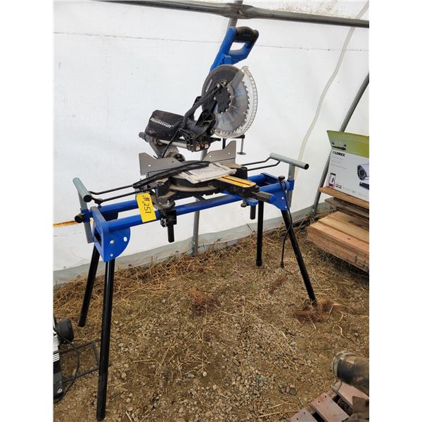 Mastercraft dual-bevel sliding comp. mitre saw c/w laser lines