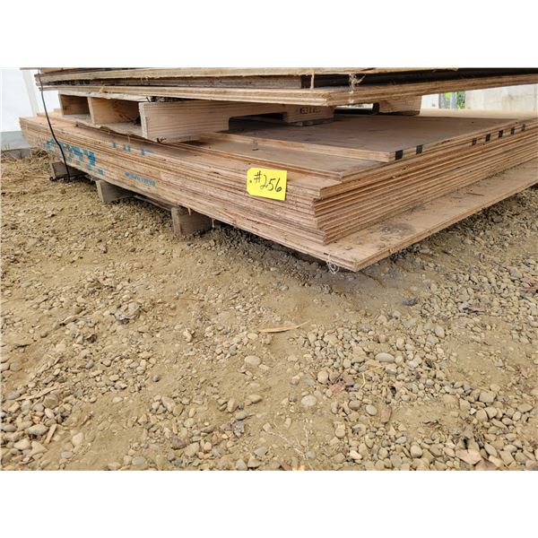 Approx. 9- 3/4" plywood