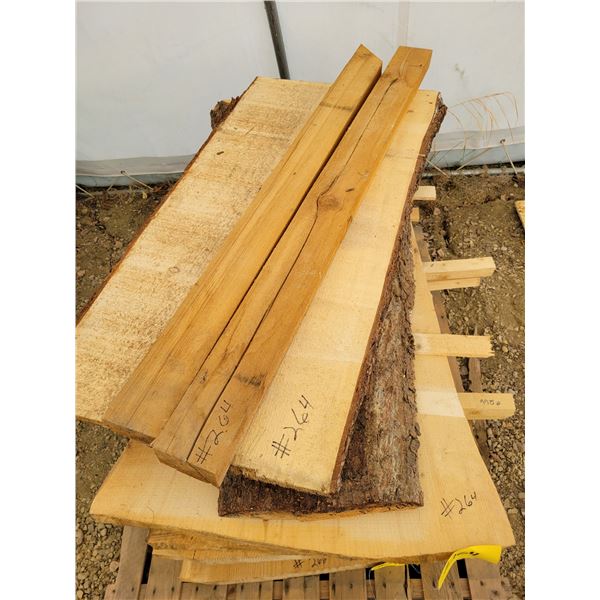 Approx. 3- Spruce slabs for signs etc.