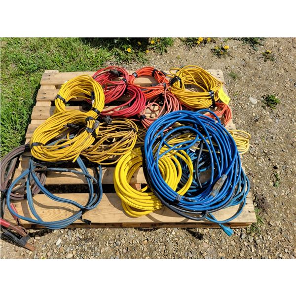 Pallet of good quality elec. Cords
