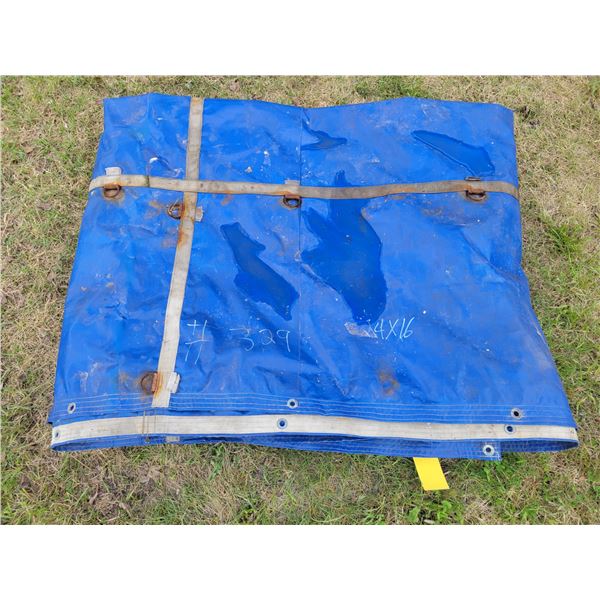 Rubberized tarp (16' x 24')