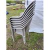 Image 2 : Approx. 7- plastic lawn chairs