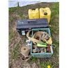 Image 1 : Tool box, 2- yellow jugs & qty of tie-down straps
