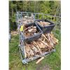 Image 1 : 1- Lot of birch kindling & containers