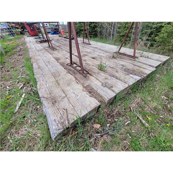 (So much each x6) 6- Approx. 4 ft x 20 ft rig matts