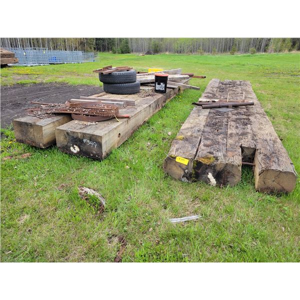 (So much each x2) 2- Approx. 4 ft x 20 ft rig matts