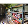 Image 2 : 249", 5-row, metal shelf unit c/w plywood (In Van-West Yard)