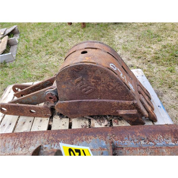 9" bucket for Komatsu 38 Hoe