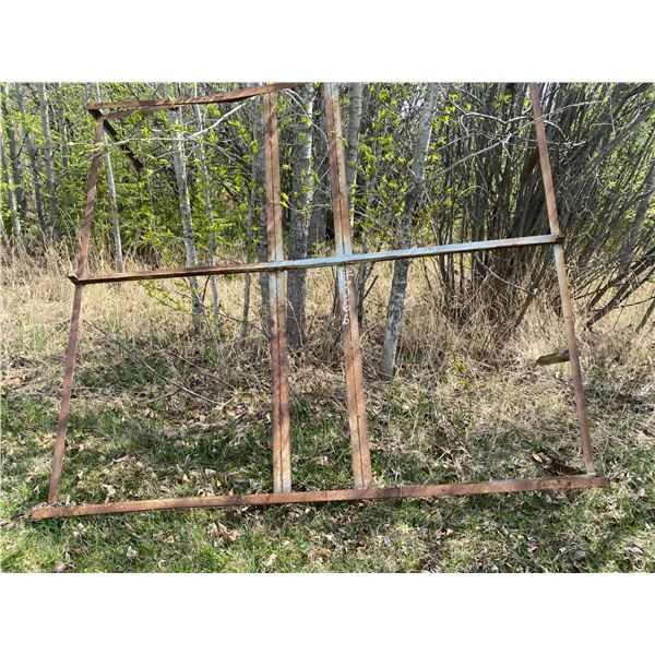 Dump rake, pipe, misc. steel