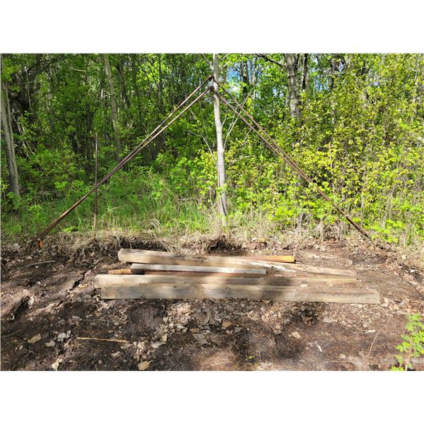 4x4's, pipe & steel frames