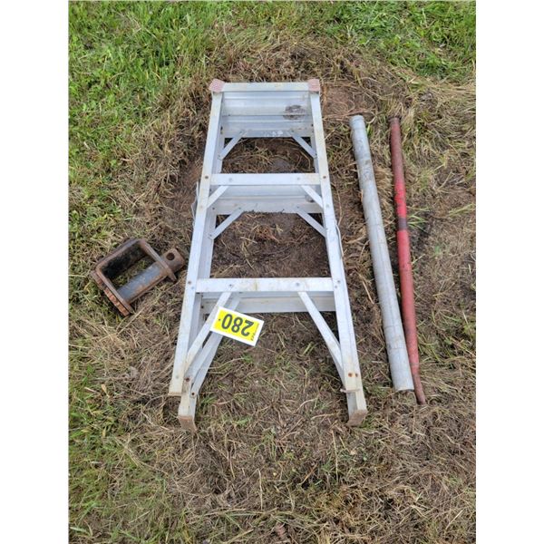 2- Snipes, 3 ft ladder