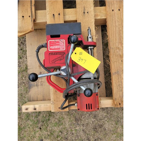 Milwaukee heavy duty magnetic drill