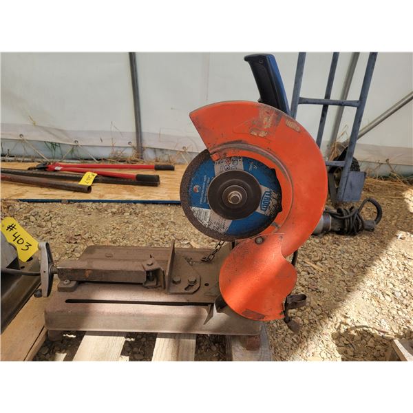 Makita elec. Cut-off saw, orange