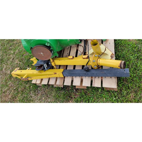 Yellow jib c/w hand winch
