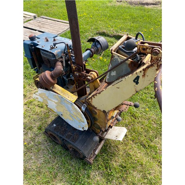 Track machine c/w Kohler 16 Hp, not running