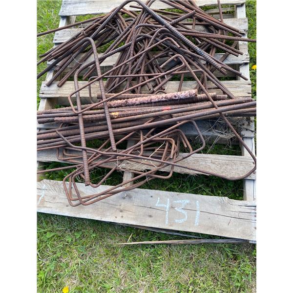 1- Lot of rebar