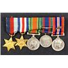 Image 6 : CANADA 1939-1945 A Canadian 5 Medal Set w/Minatures New